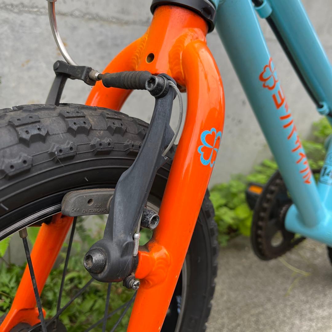 ヨツバサイクル　14インチ　ラムネブルー　東京多摩地区より