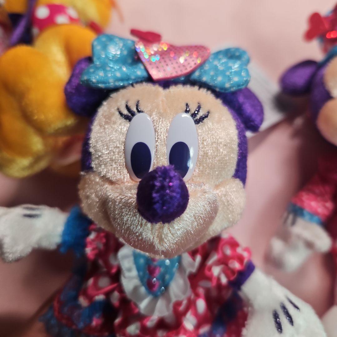 ミッキー ミニー プルート ぬいぐるみセット　ミニパル　ディズニー　ミニファン