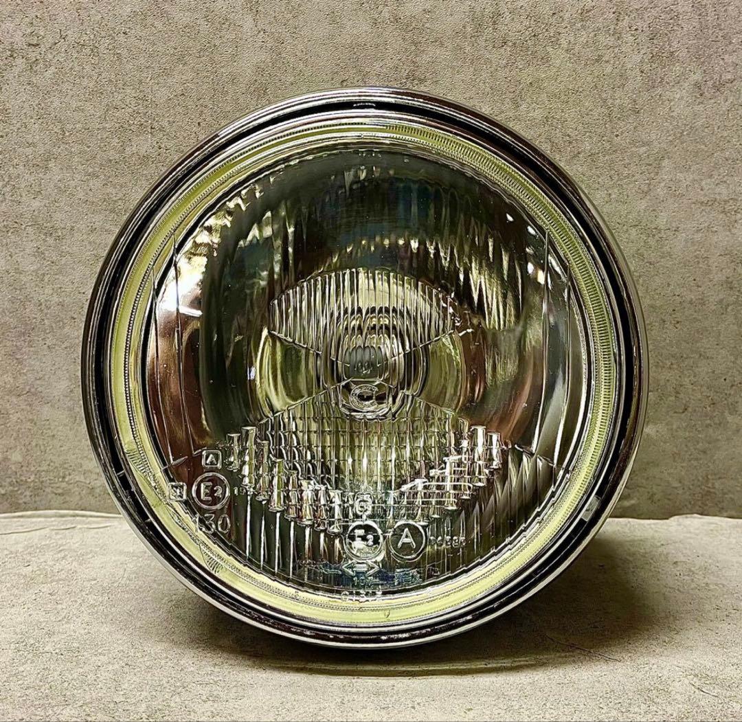 当時物 希少 シビエ CIBIE ヘッドライト 凹み ヒビあり