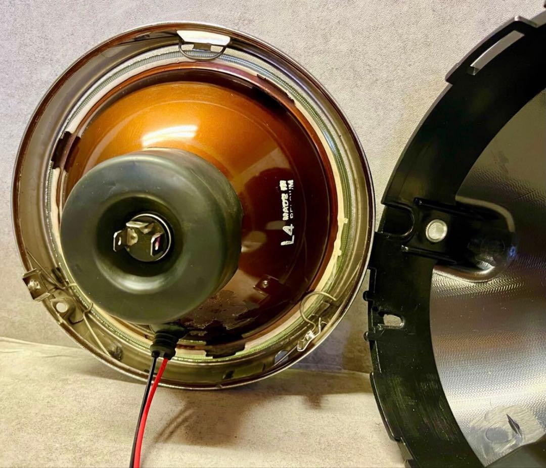 当時物 希少 シビエ CIBIE ヘッドライト 凹み ヒビあり