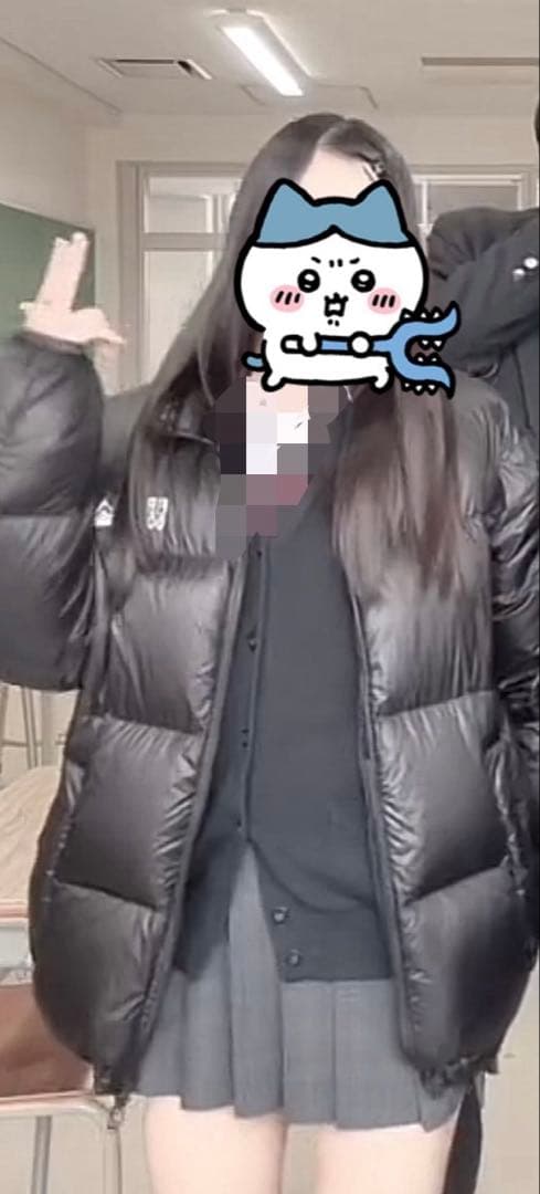 FIRST DOWN ブラック ダウンジャケット Mサイズ