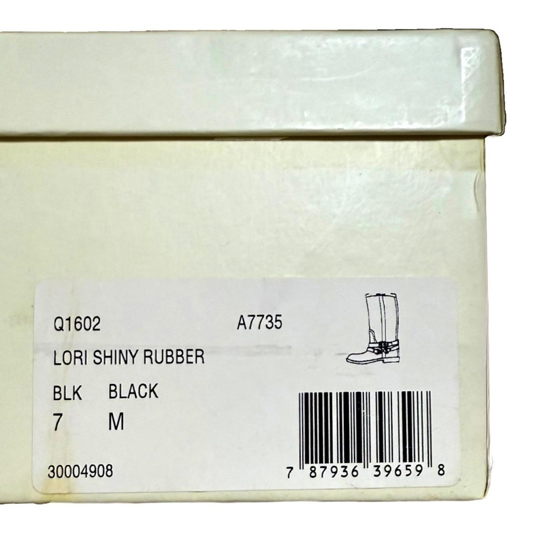 ooo【新品未使用】COACH コーチ レインブーツ 24cm 7ブラック