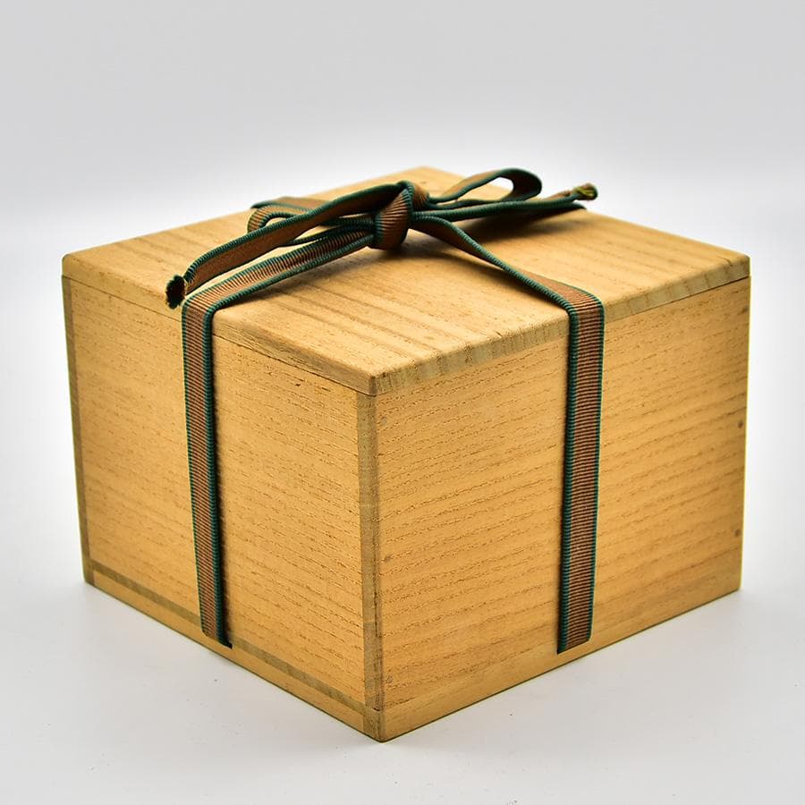 松阪萬古焼 松古窯 佐久間勝山作 火入 ひいれ 茶道具 陶器 箱入