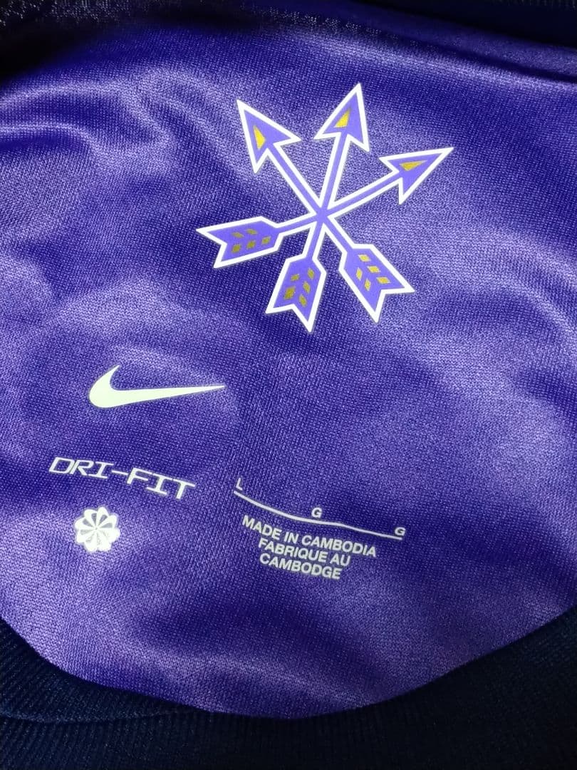 正規品　サンフレッチェ広島2025シーズンユニホーム　美品　L