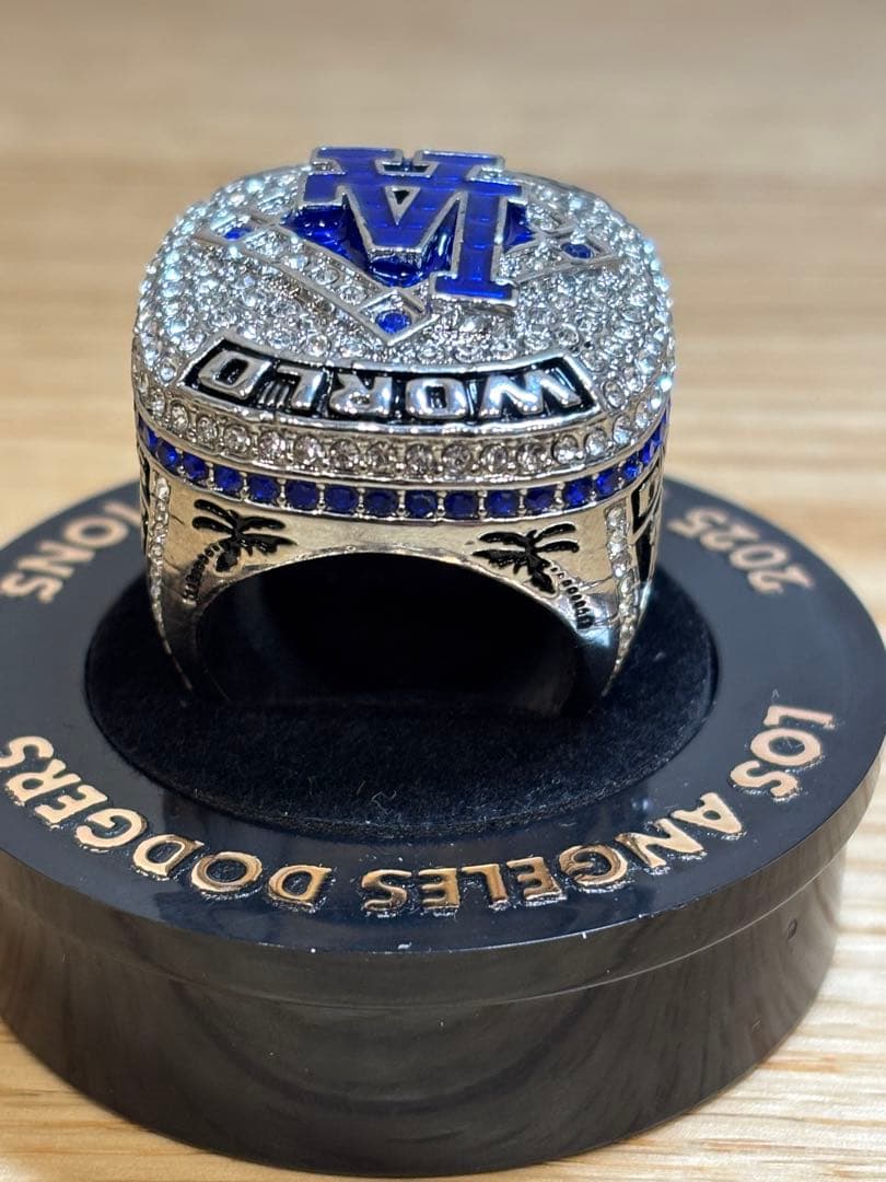 ⭐️期間限定価格⭐️大谷翔平 2025ワールドチャンピオンリング　専用台座セット