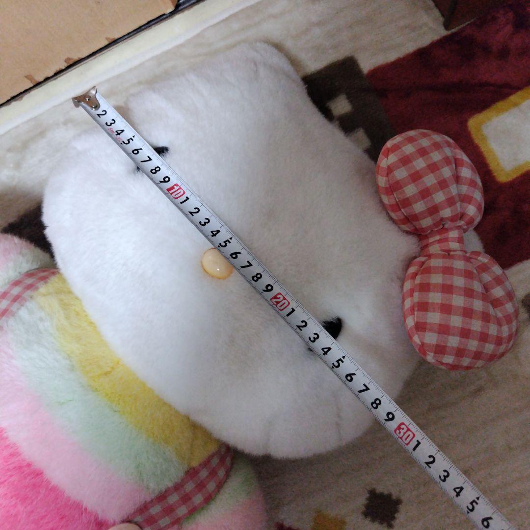 希少 ハローキティ 特大 ジャンボ BIG ぬいぐるみ 自立 レトロ レア