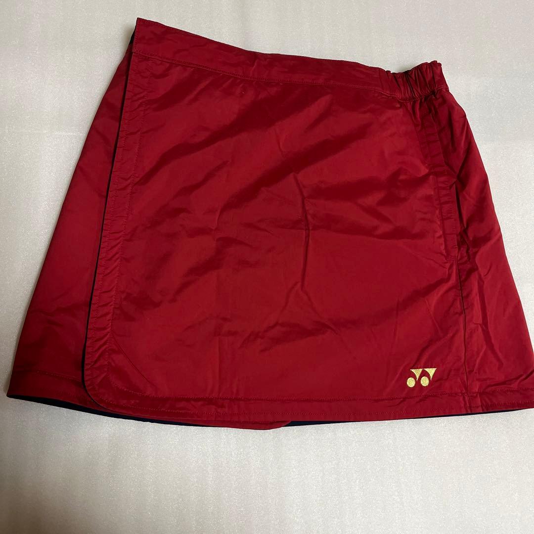 YONEX フード付きベスト リバーシブルスカートセット M