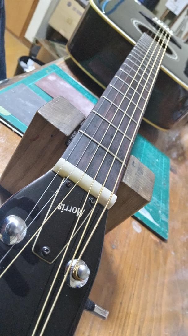 ❤️弦高調整済！「Morris モーリス W-20（寺田楽器さん）」(｀_´)ゞ