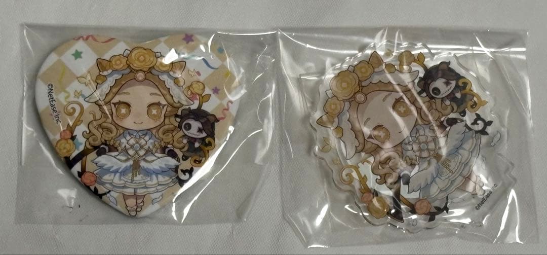 第五人格 IdentityⅤ 4周年 スイパラ コラボ 少女 アクスタ 缶バッジ