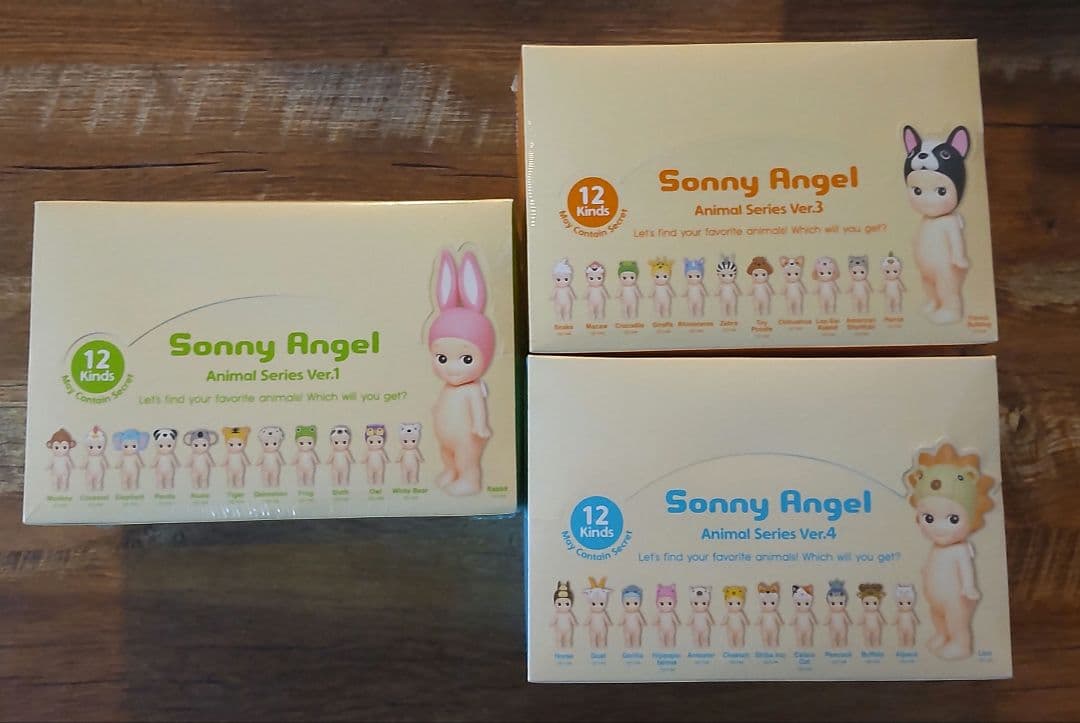 SonnyAngel Animal　ソニーエンジェル　アニマルシリーズ1、3，4