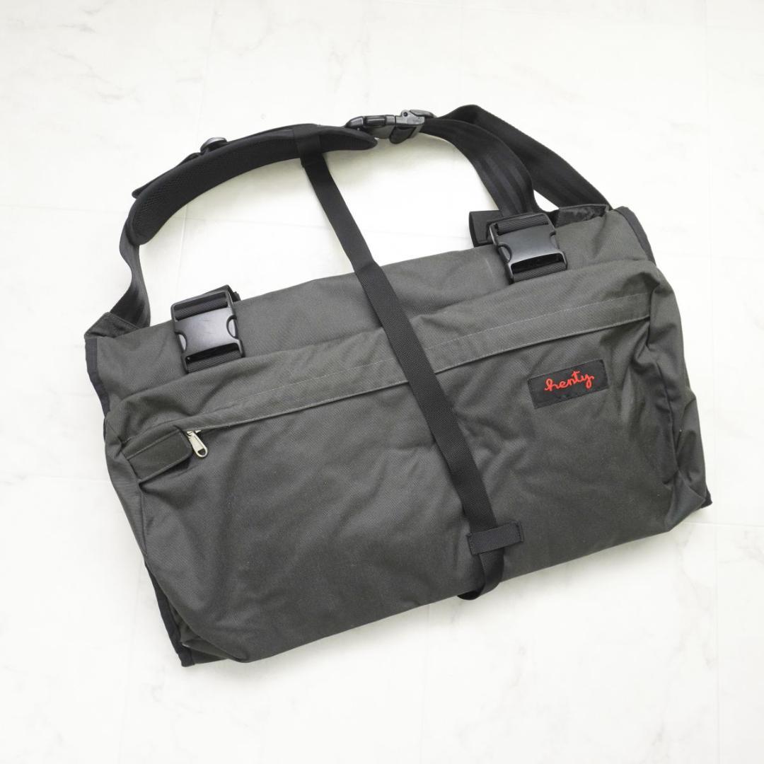 Henty ガーメントバッグ ナイロン カーキグレー@JH27