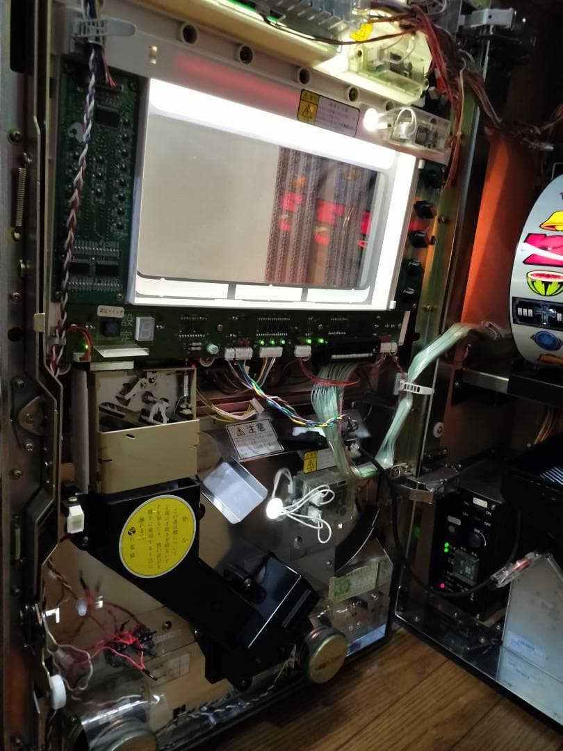 【パチスロ実機】ロデオ★ダブルチャレンジ【不要機付】４号機・希少台・人気台