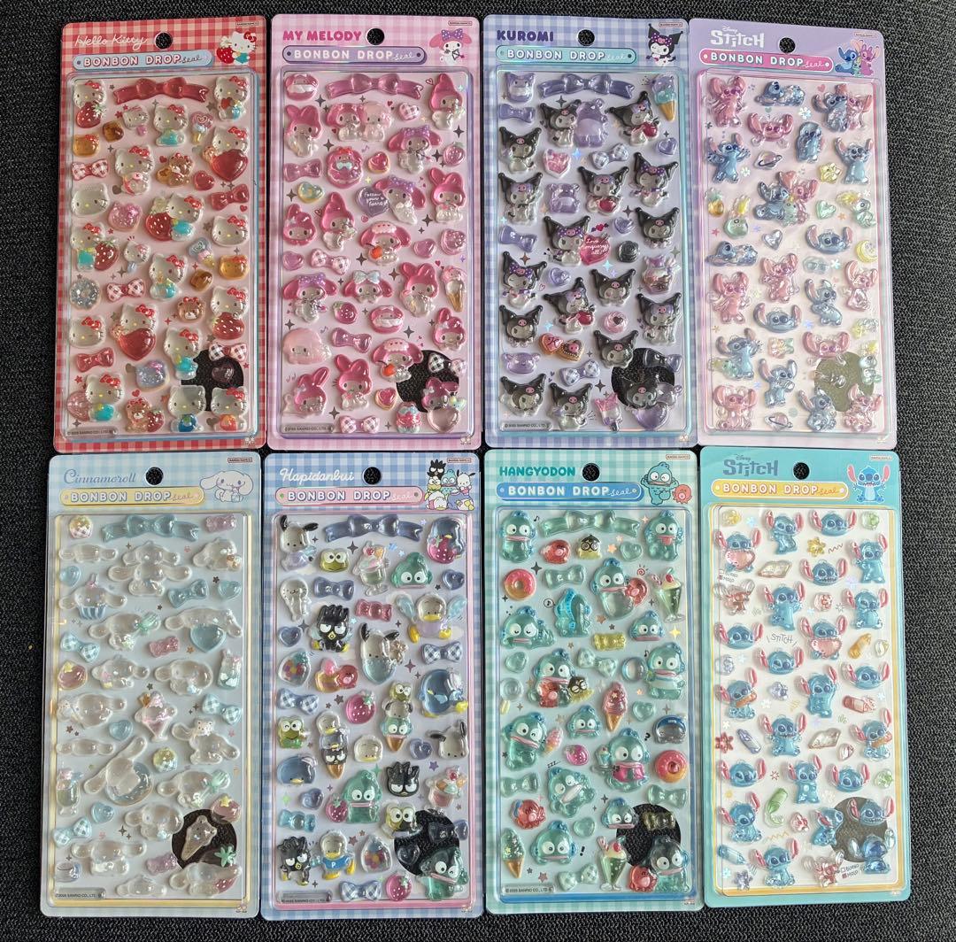 【正規品】サンリオボンボンドロップシール 第2弾 コンプリートセット