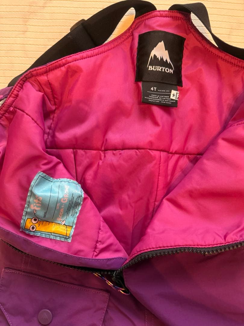 BURTON バートン　4T スキーウェア上下＋グローブSET スノーボード