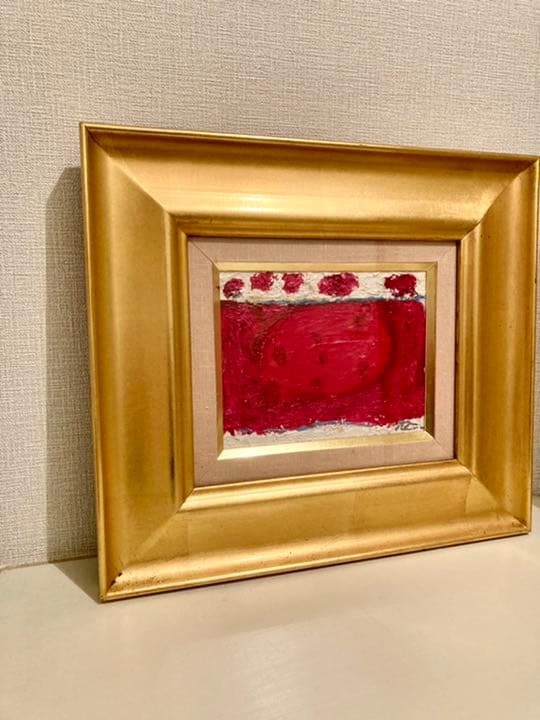 油絵　さくらんぼ　多田祐子