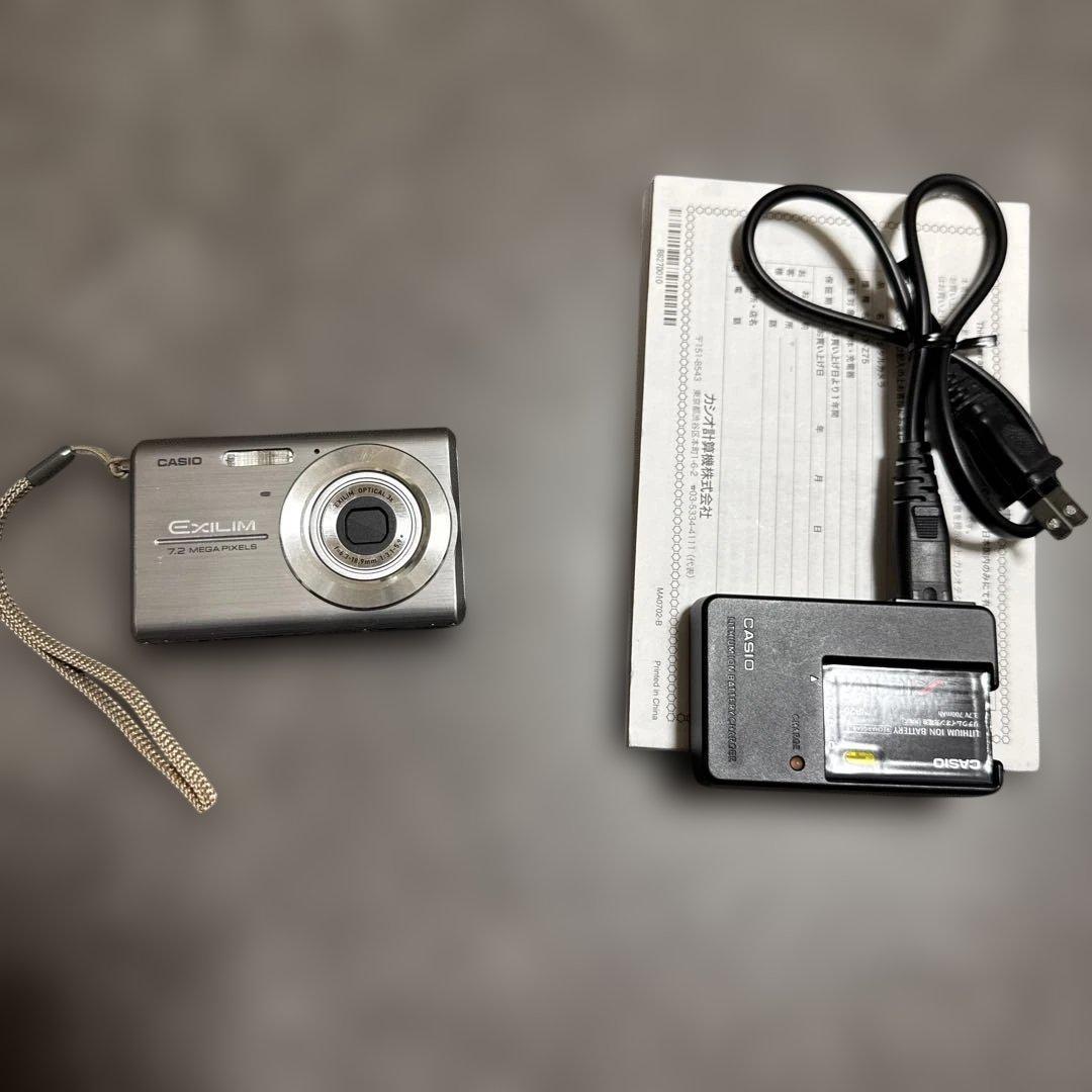 CASIO EXILIM EX-Z75　 バッテリー 充電器付