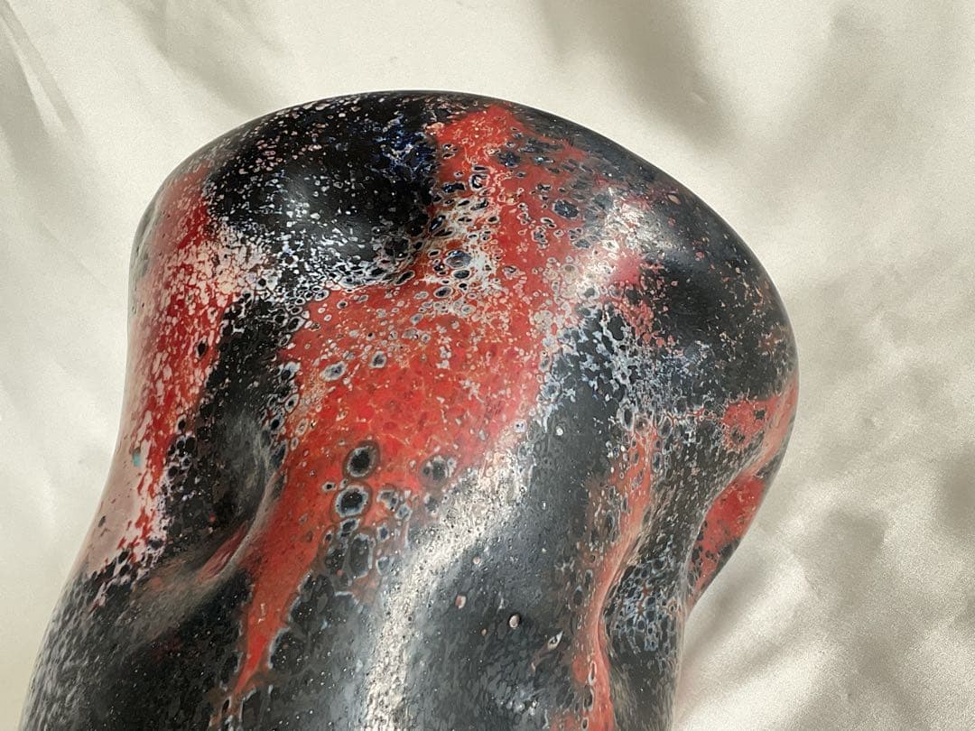 岩田藤七(1893~1980)「ガラス花器」富士山春1961年