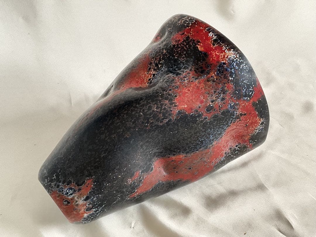 岩田藤七(1893~1980)「ガラス花器」富士山春1961年