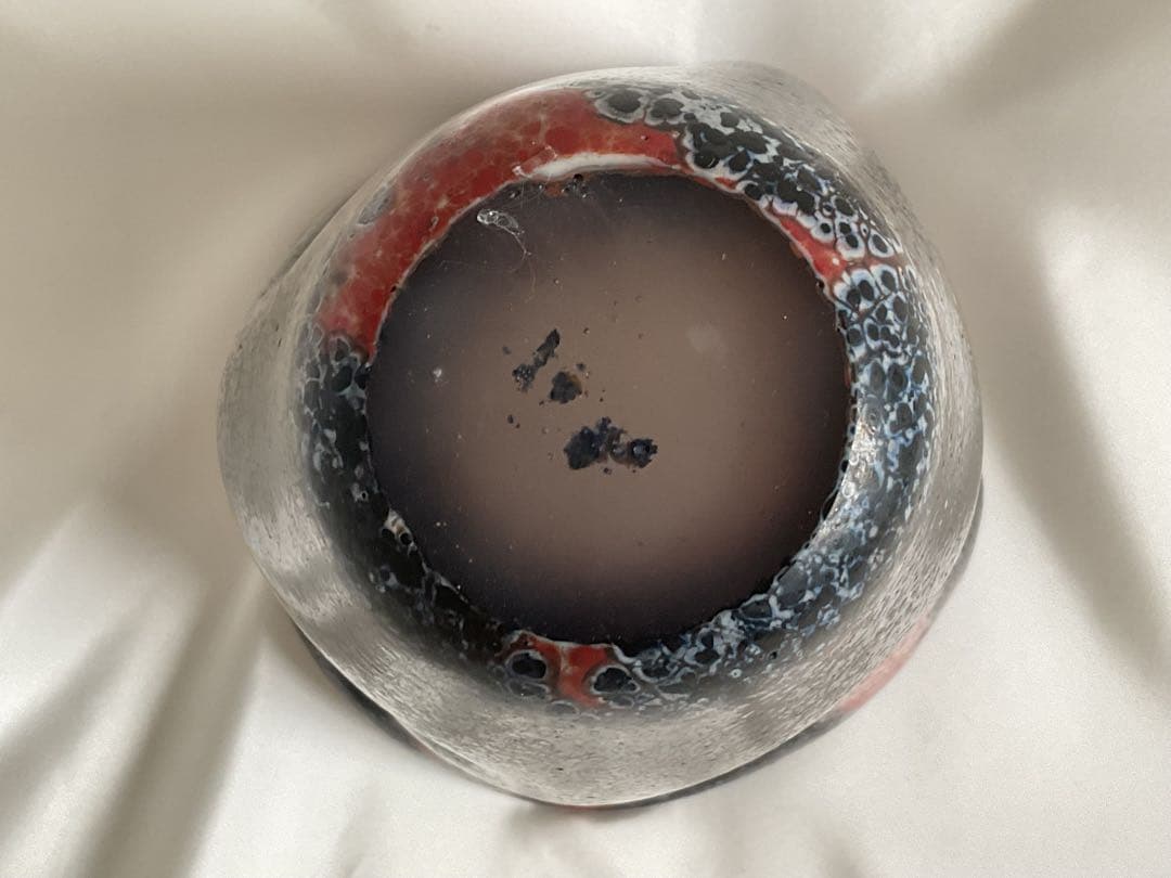 岩田藤七(1893~1980)「ガラス花器」富士山春1961年