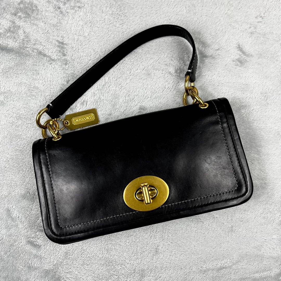 Coach コーチ レガシー ハンドバッグ 65th ブラック 黒