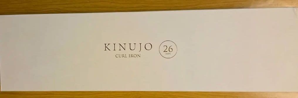 KINUJO 絹女　カールヘアアイロン　26mm