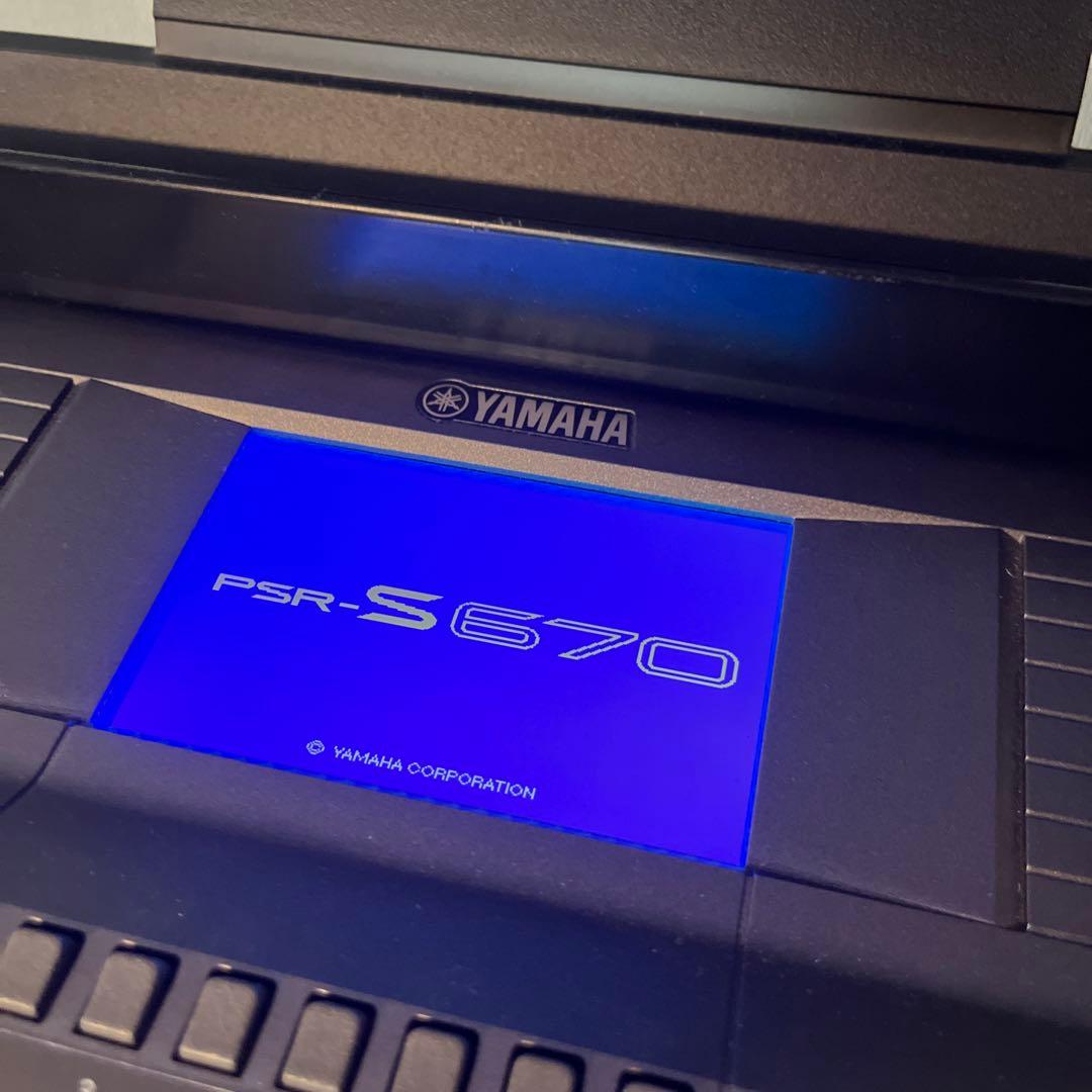 【値下げしました】YAMAHA PSR-S670 キーボード　電子ピアノ