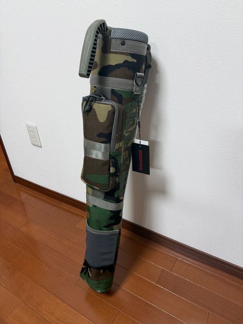 ⭐︎新品未使用品　BRIEFING 迷彩 セルフスタンドサブバック⭐︎