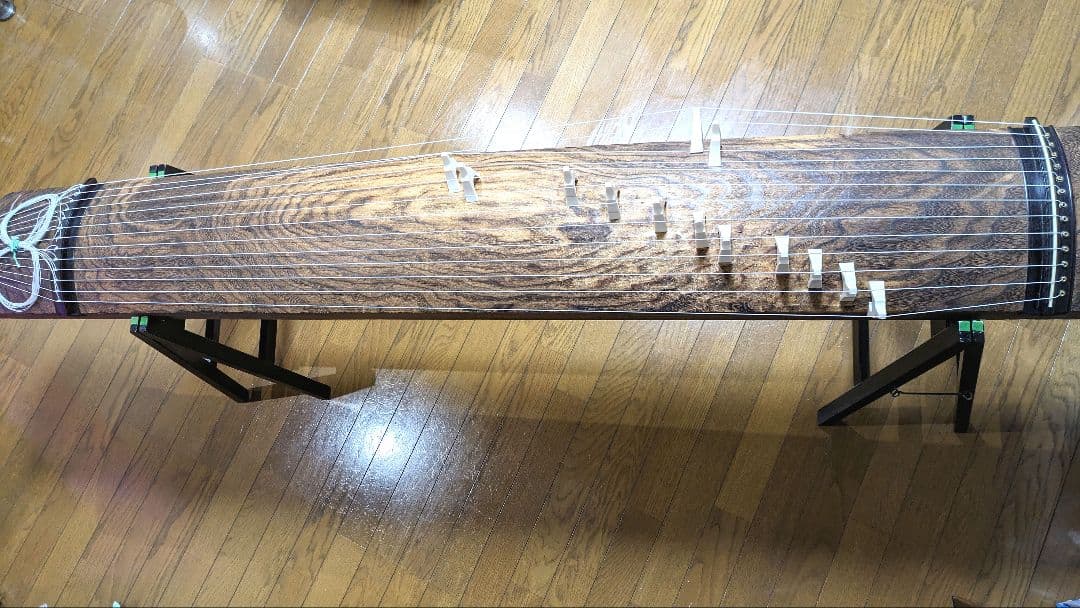 刳り甲　　十三絃箏=琴