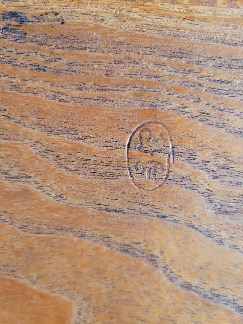 美品 陶器風炉★電熱器、楡材敷板、特注品金属底板のセット