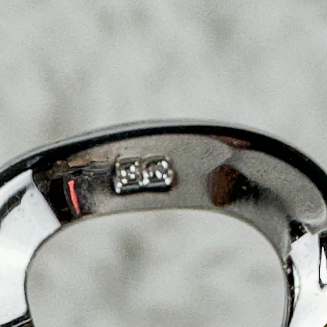 ミキモト　パール　花型ブローチ　シルバー製　銀