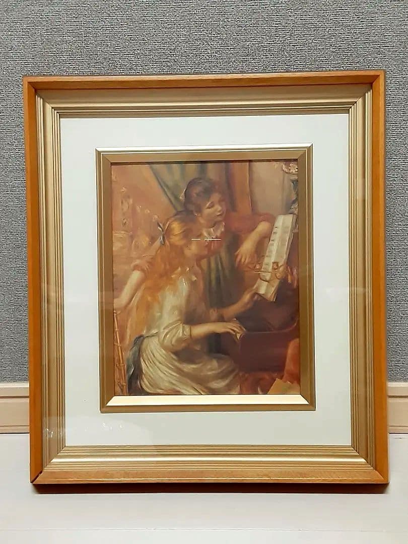 ルノアール ☆ピアノを弾く少女達