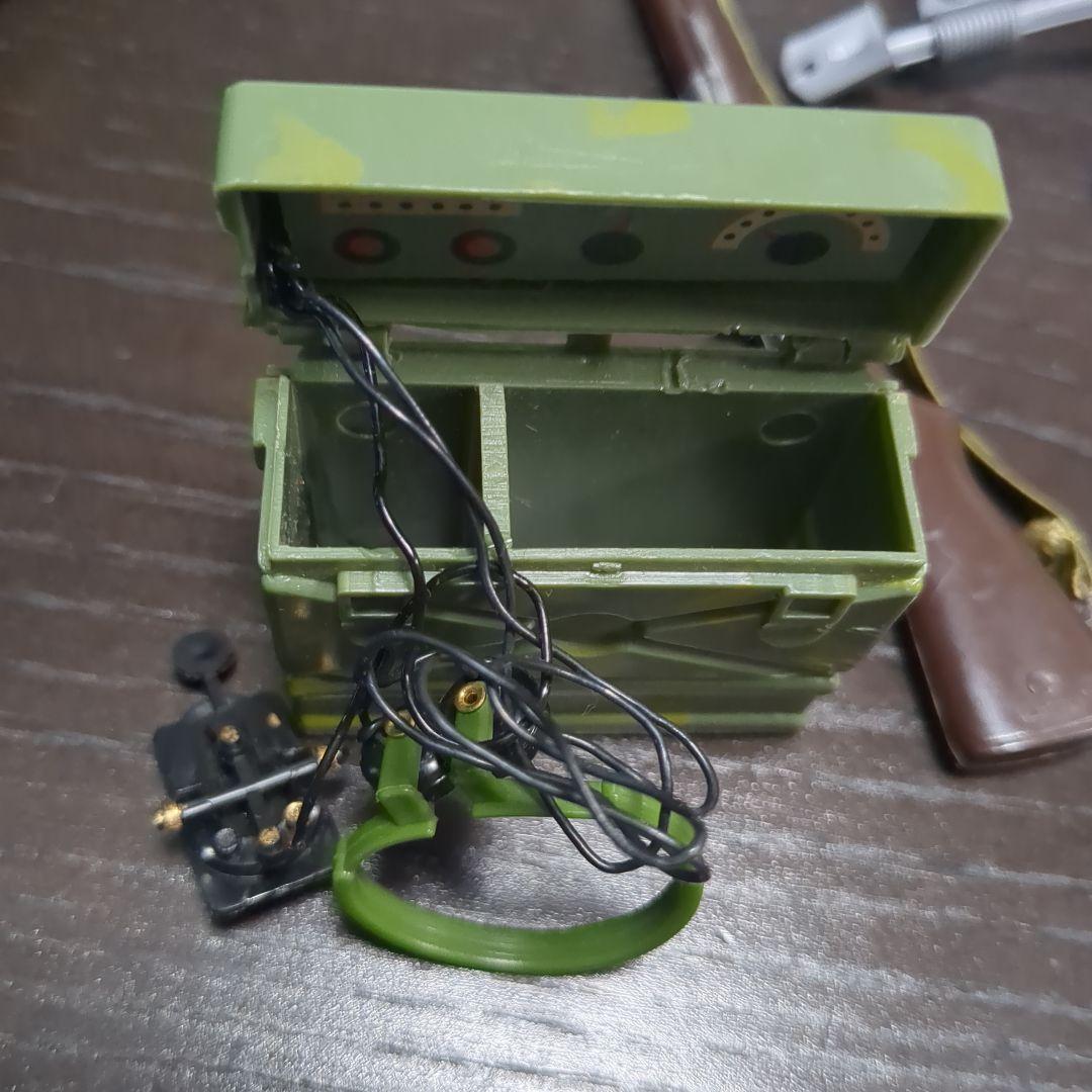70年代 タカラニューGIジョー　Ｍ１ガーランド 重機関銃　通信機