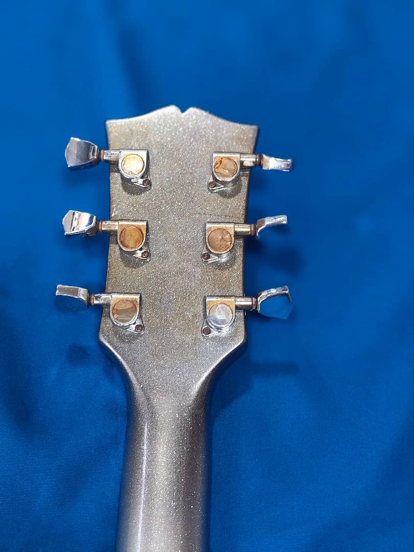 レスポール モデルブランドエレキギター 青色のグラデーション