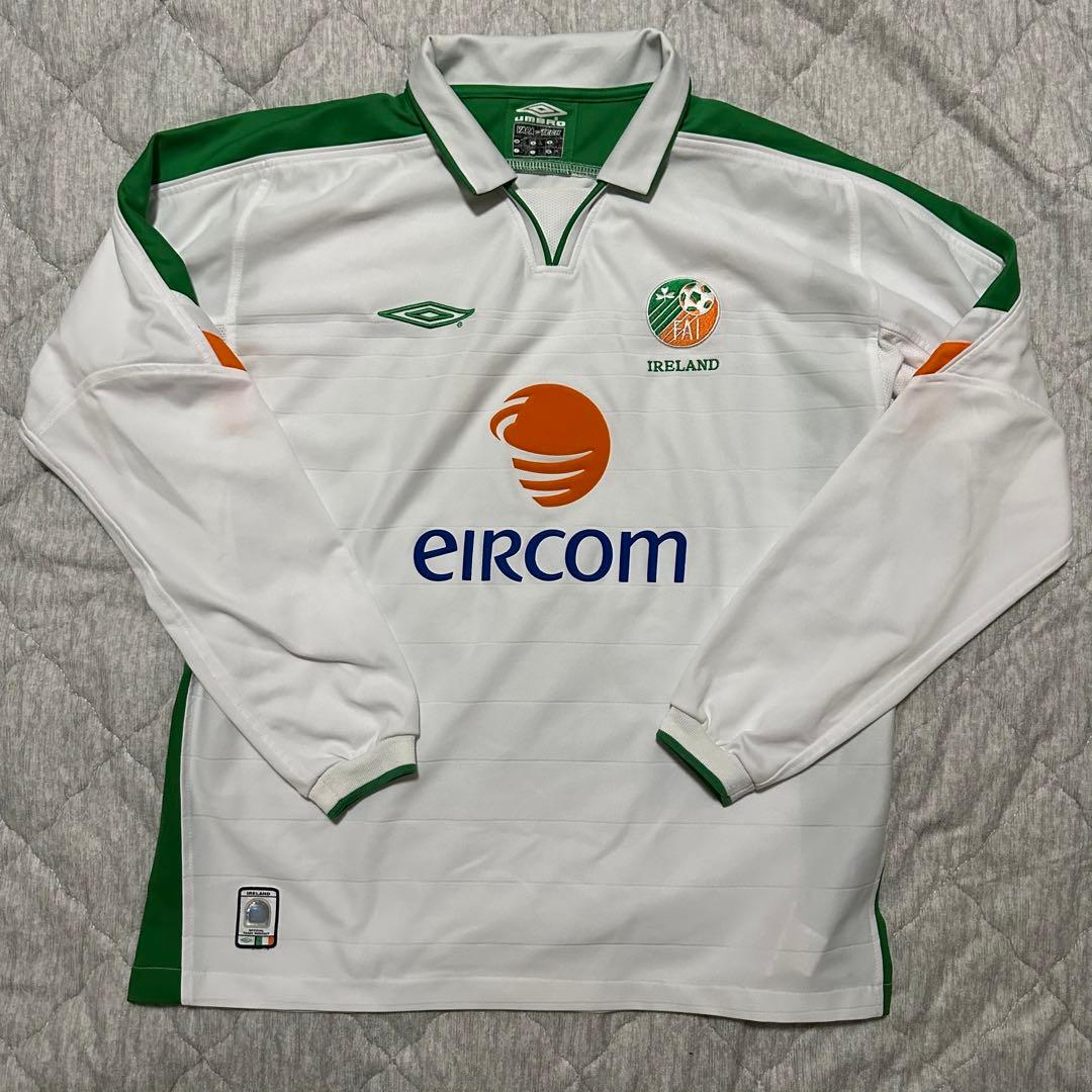 ウェア UMBRO 2004 Ireland football shirts