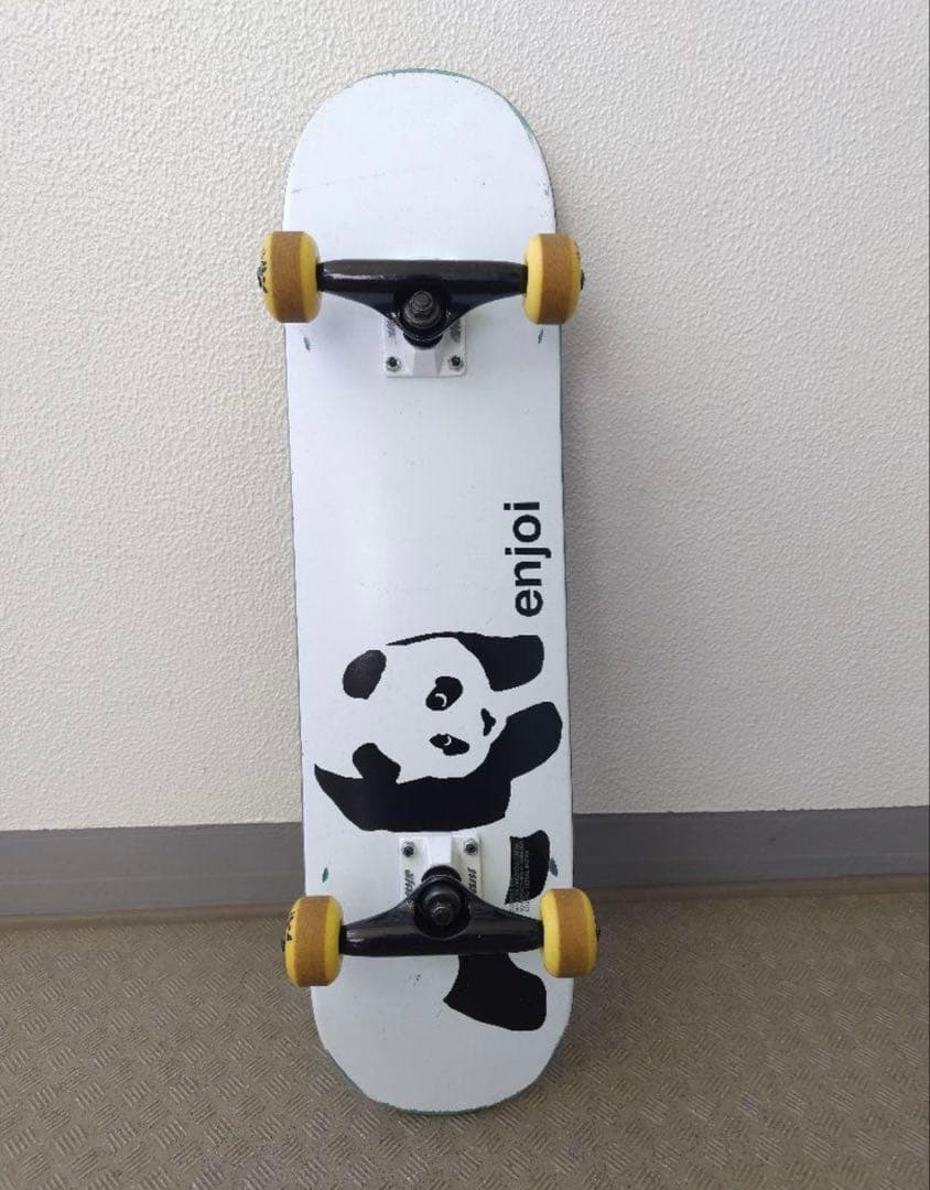 ことenjoy パンダデザイン キッズ スケートボード