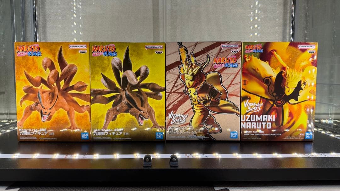 NARUTOフィギュアセット 九喇嘛・ナルト・ミナト