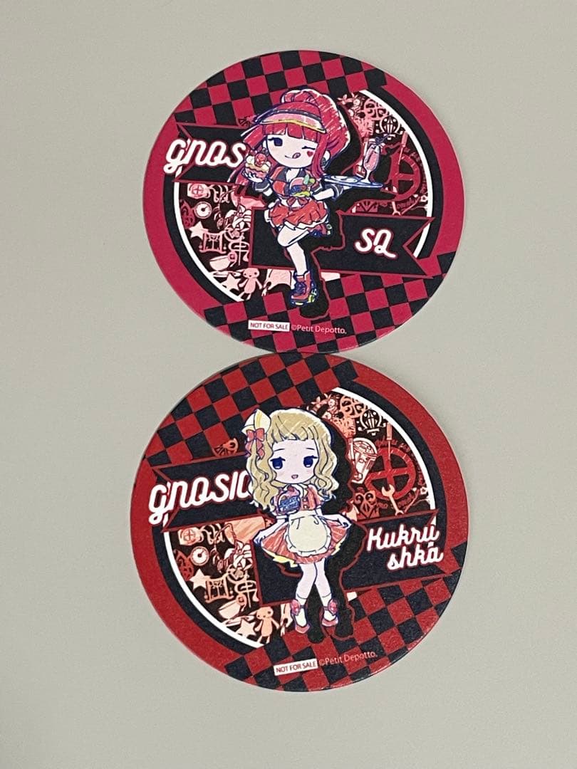 グノーシア　SQ　ククルシカ　コラボカフェ(ダイナー)コースター2枚セット