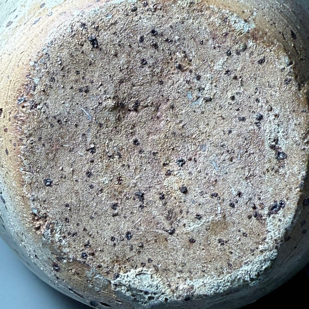 遠州窯　耳付花瓶　共箱付　中国美術　高さ30.5cm　オブジェ　インテリア