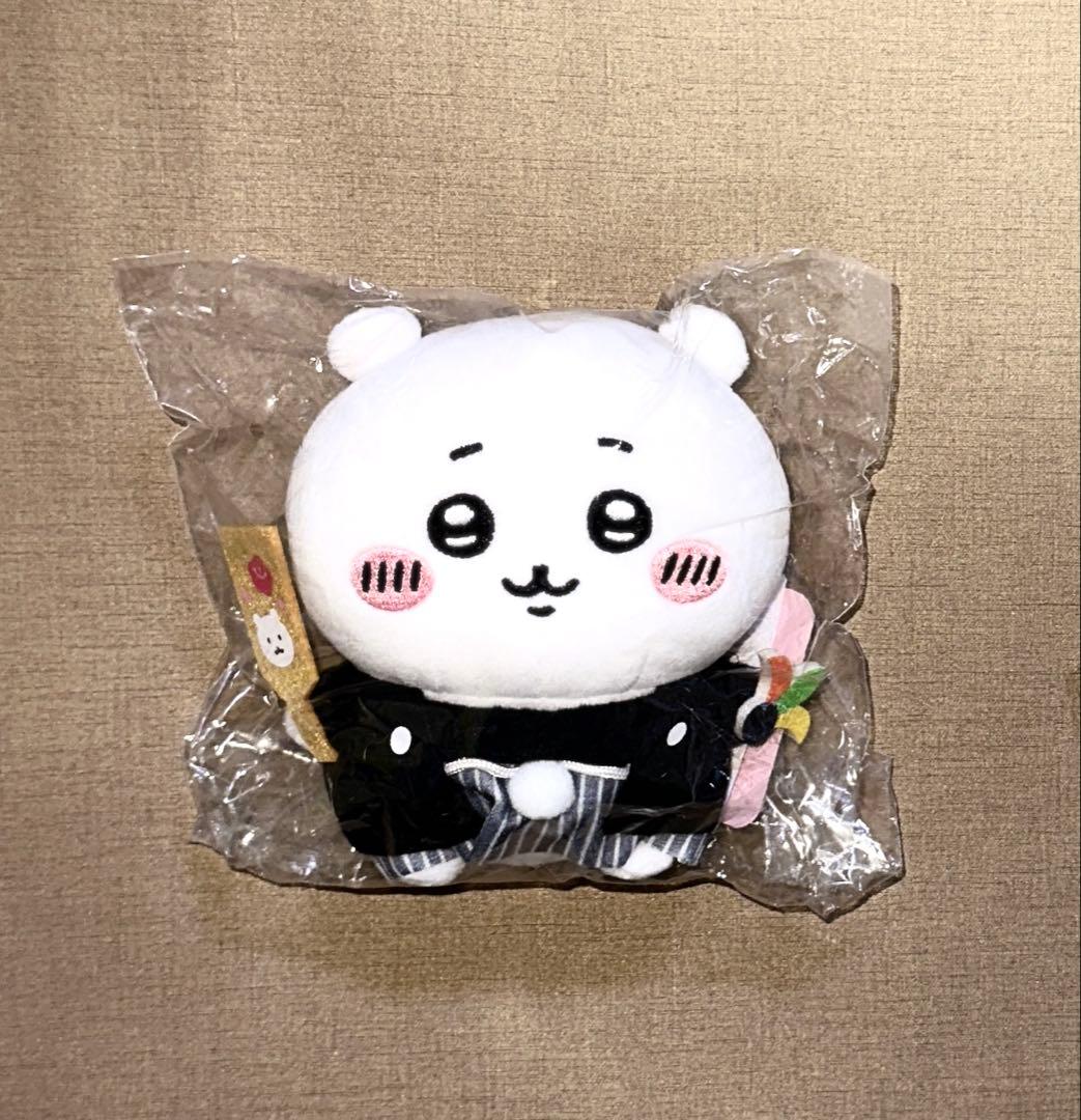 ちいかわ ぽてたまぬいぐるみ 正月 お正月 ハチワレ うさぎ　ぽてたま　招福