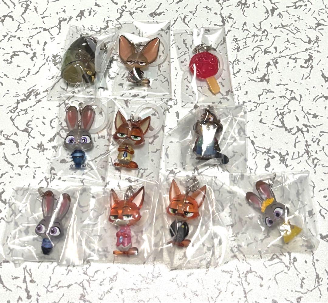 ズートピア1 2 めじるしアクセサリー セミコンプ コンプリート セット