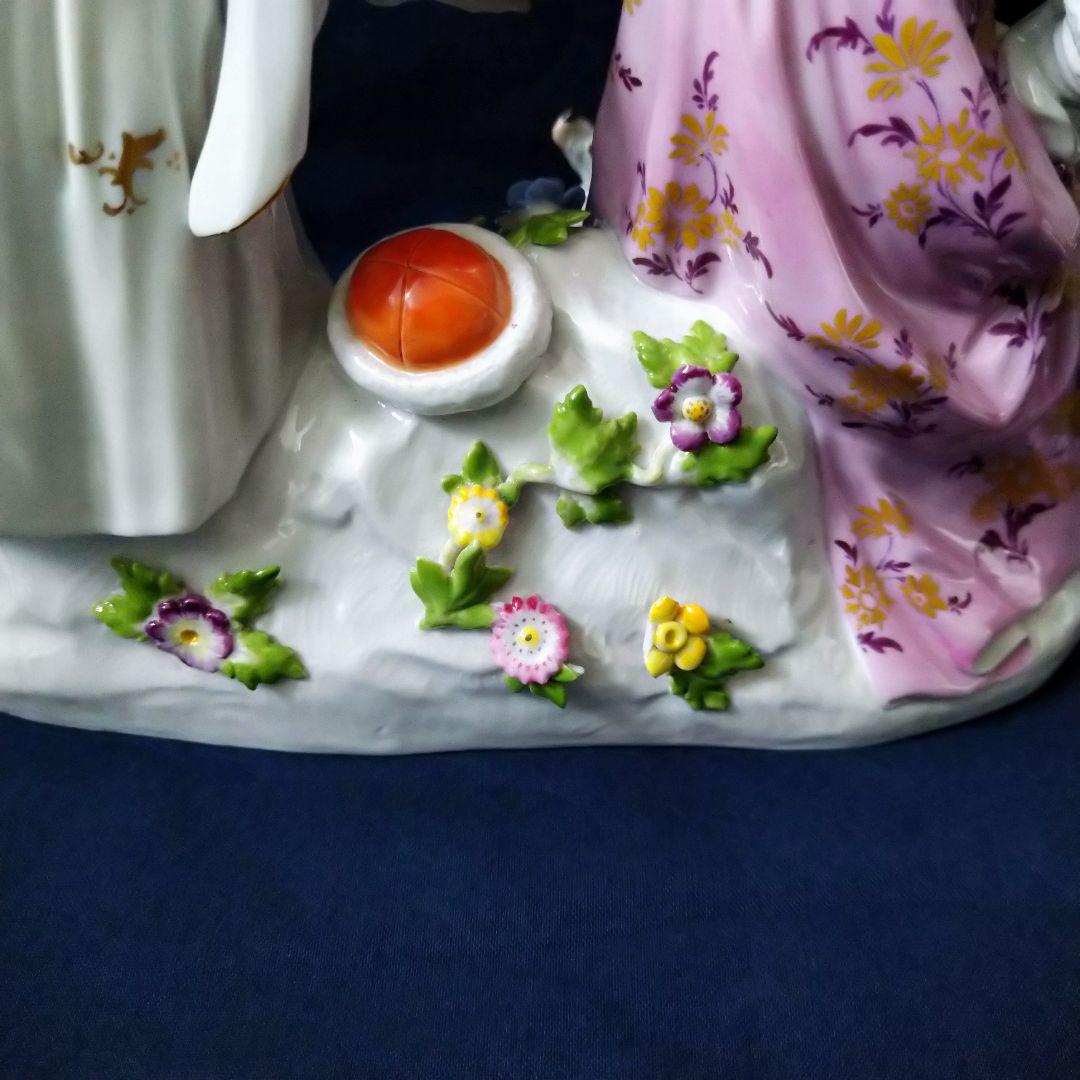 マイセン(Meissen)フィギュリン『ポーランド貴婦人と紳士』