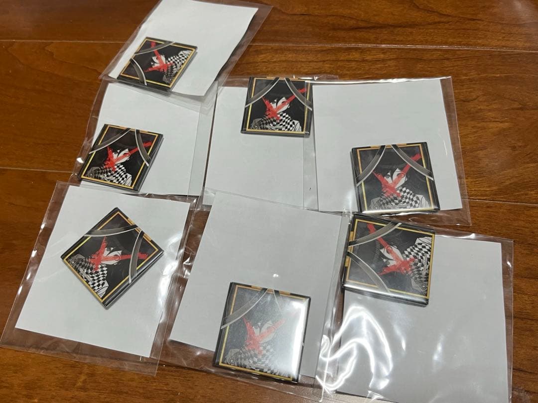 ダンガンロンパ  王馬　遺影缶バッジ