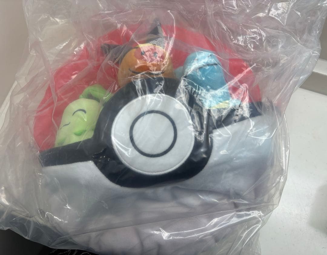 一番くじポケモンA賞ぬいぐるみつきゲームクッション C賞メタモントートバック