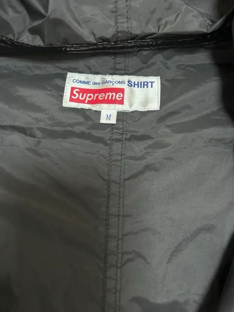 Supreme ×COMME des GARCONS SHIRT モッズコートM