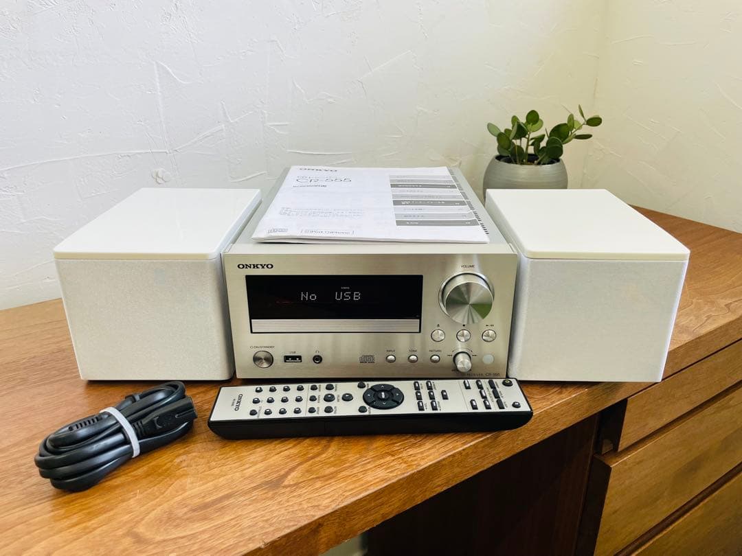 ONKYO CR-555 スピーカー・リモコン・説明書付