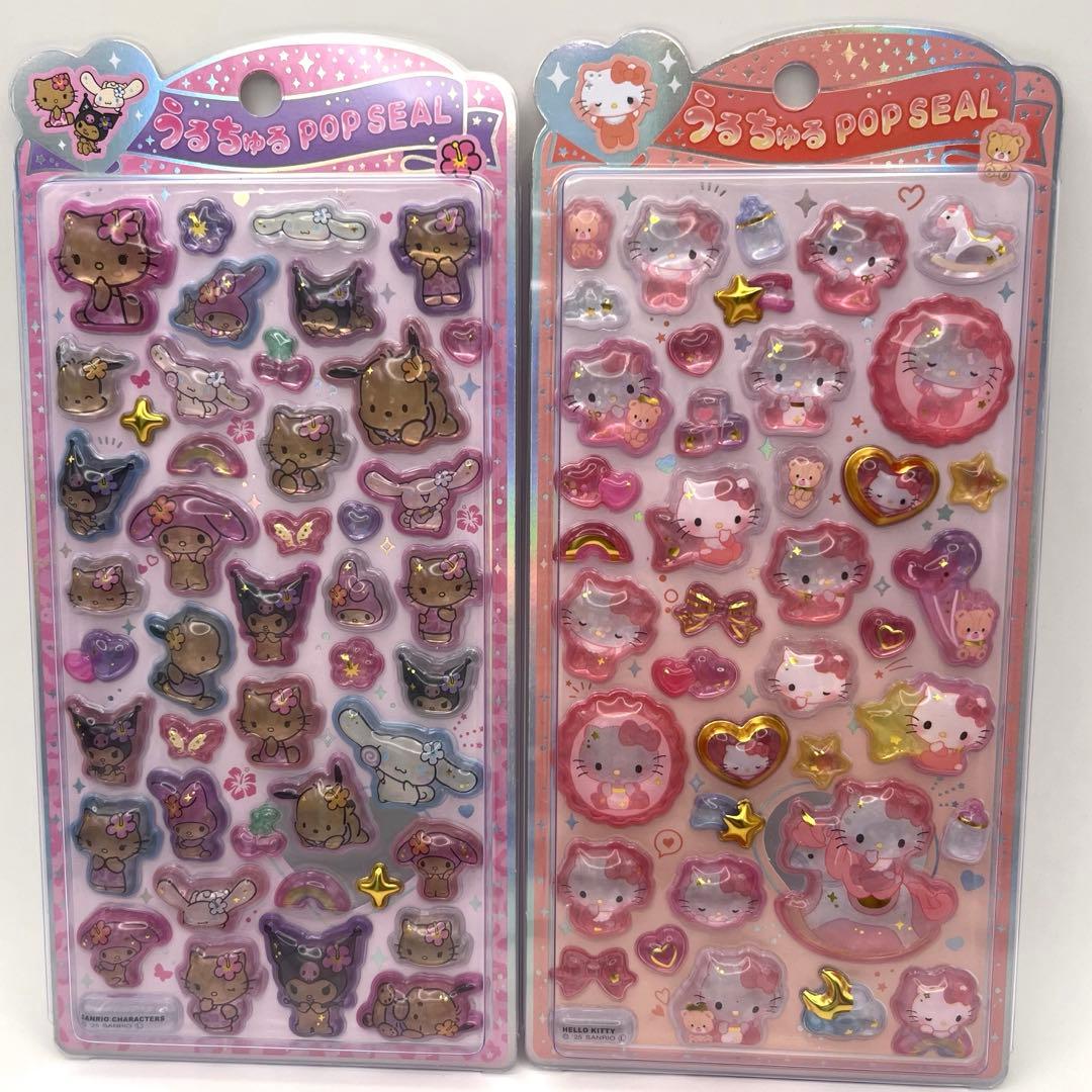 [国内正規品] たまごっち サンリオ シール まとめ売り　8種セット