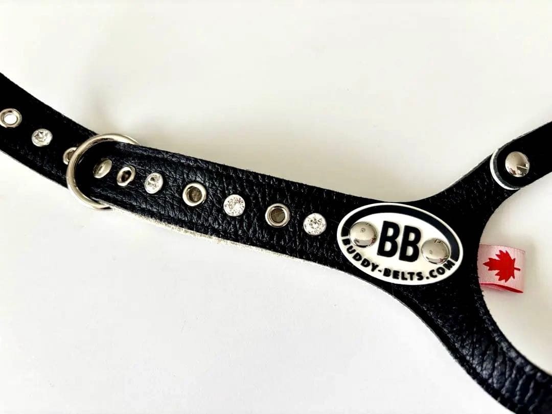 ♥美品バディベルト ラグジュアリー ライナー付 BBベルト スワロフスキー高級革