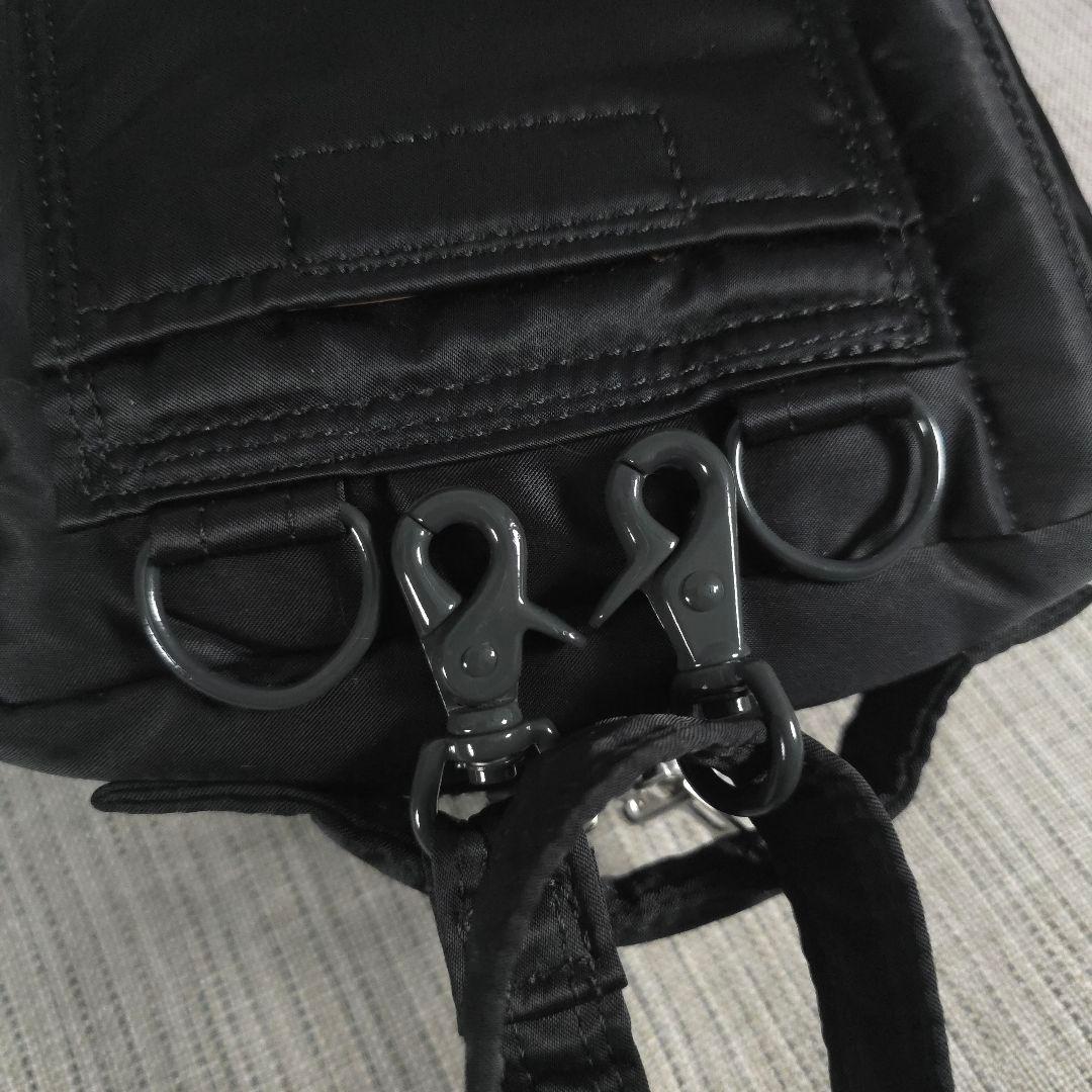 未使用　PORTER　ポーター　タンカー　3way　ショルダーバッグ　ブラック
