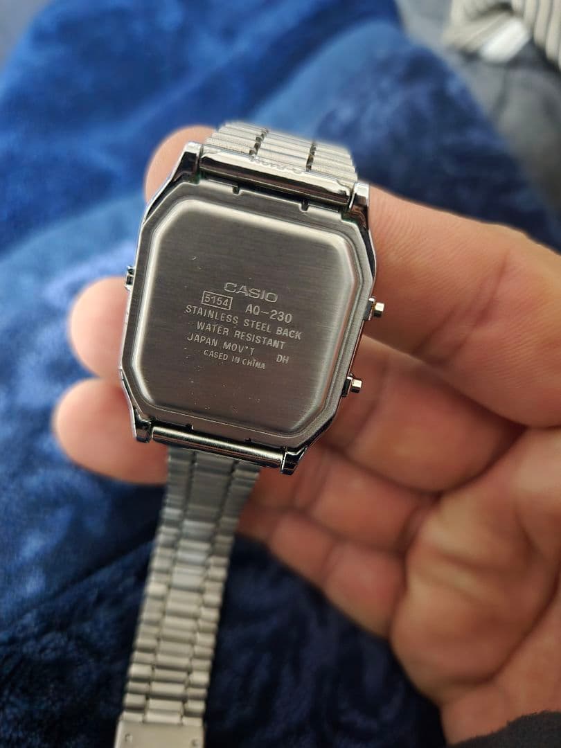 r*n様 CASIO ターコイズブルー AQ-230A-2A2MQYJF