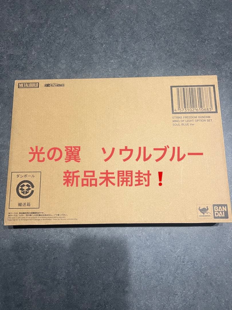 メタルビルド　ストライクフリーダム　Soul Blue 光の翼付き